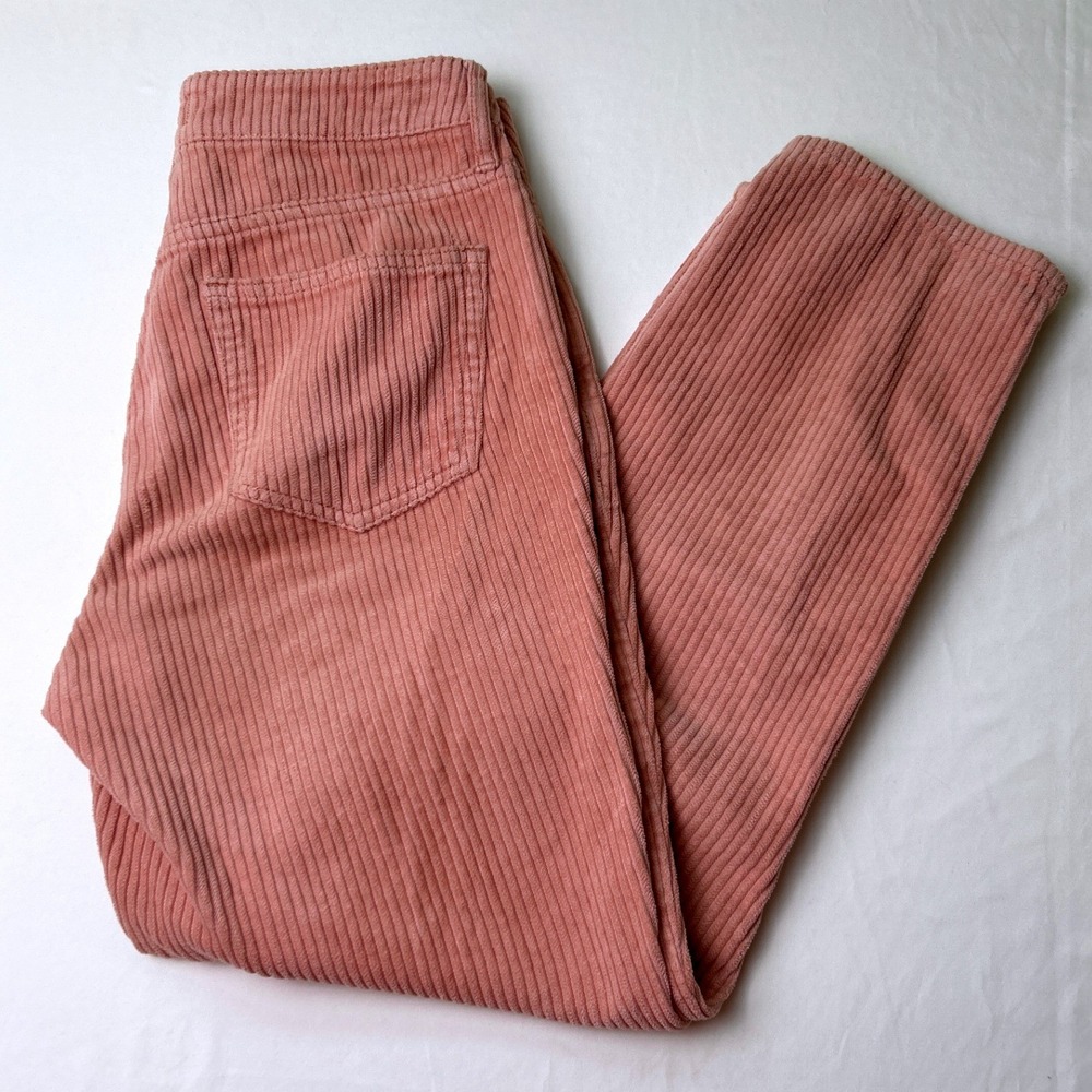 PacSun Women Corduroy High Rise Dusty Rose Mom Jean Pink Size 24/0 Cotton Indie